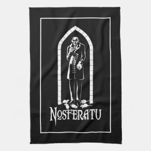 Nosferatu Vampire Tea Towel