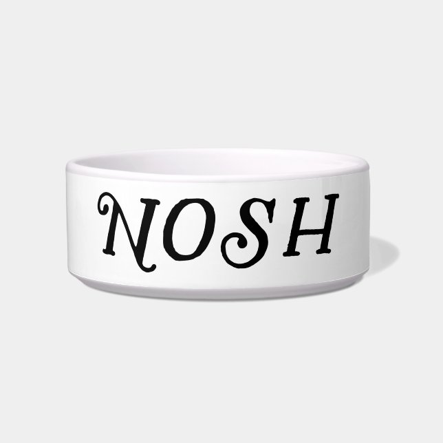 Nosh Jewish Humour Bowl (Front)