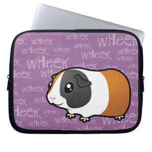 Nosiy Guinea Pig (smooth hair) Laptop Sleeve