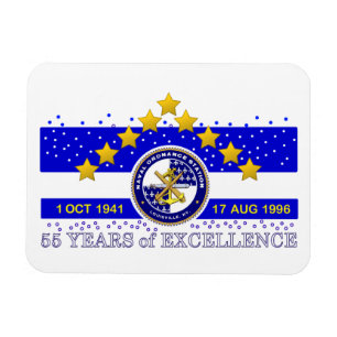 NOSL - 55 Years of Excellence Magnet