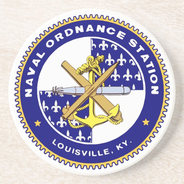 NOSL Sandstone Coaster (Front)