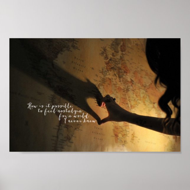 Nostalgia for a World I never knew Poster (Front)