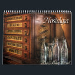 Nostalgia I - Antiques Calendar<br><div class="desc">Antiques from a different era. A collection of goodies,  to relive your youth,  or just to think about the past.</div>