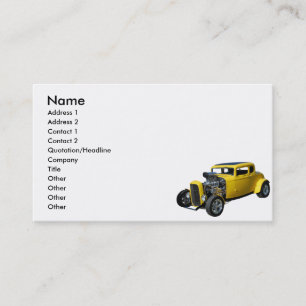 Nostalgia Rod Business Card