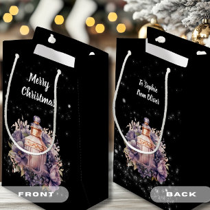 Nostalgic and luxurious Merry Christmas Small Gift Bag