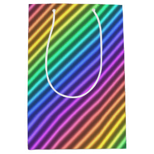 nostalgic arcade stripe : medium gift bag