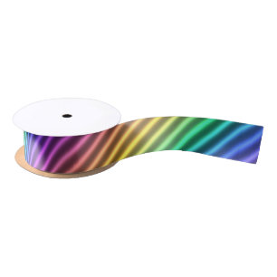 nostalgic arcade stripe : satin ribbon