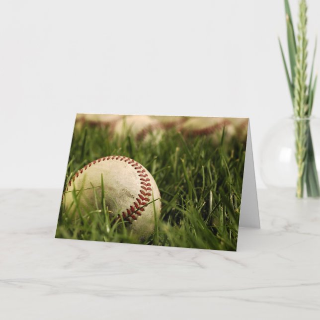 Nostalgic Baseballs Card (Front)