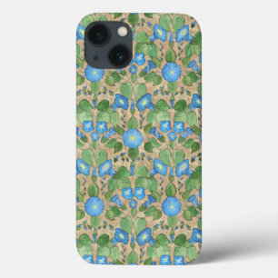Nostalgic Blue Morning Glory Case-Mate iPad Case