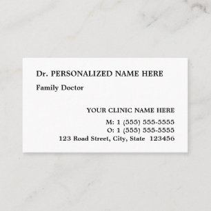 Nostalgic, Classic Business Card
