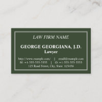 Nostalgic, Classic & Traditional Business Card