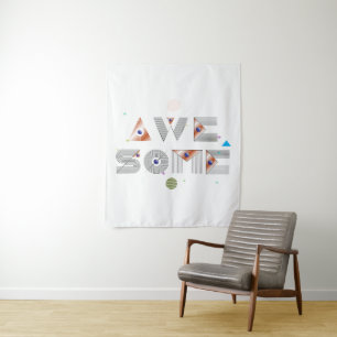Nostalgic Designs with a Modern Twist Tapestry