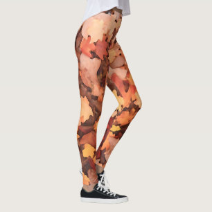 Nostalgic Fall Foliage   Leggings