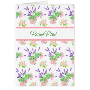Nostalgic Floral Finnish Greeting Get Well