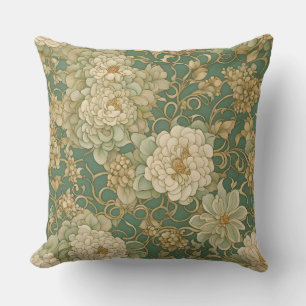Nostalgic Florals in Vintage Hues Cushion