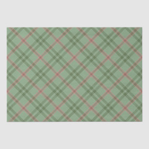 Nostalgic Green Christmas Tissue Paper