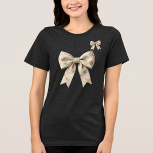 Nostalgic Handcrafted Style Soft Earth Tone Cosy B Tri-Blend Shirt