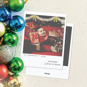 Nostalgic Instant Photo Christmas Card