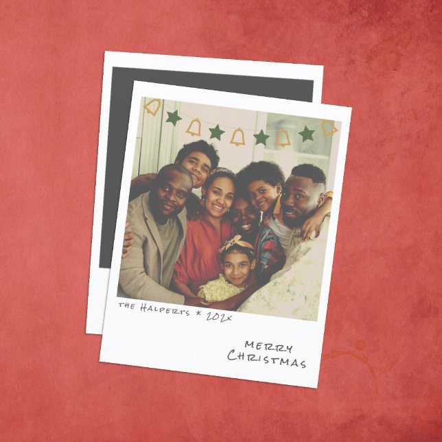 Nostalgic Instant Photo Christmas Card (Creator Uploaded)