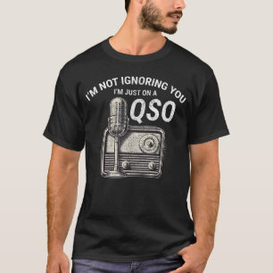 Nostalgic QSO Vintage Ham Radio Operator Classic T-Shirt
