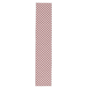 Nostalgic Red Gingham Medium Table Runner