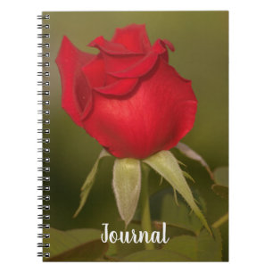 Nostalgic Red Rose Journal Notebook