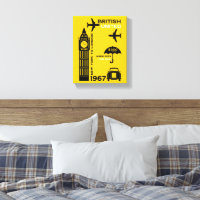 Nostalgic Retro Airline Poster