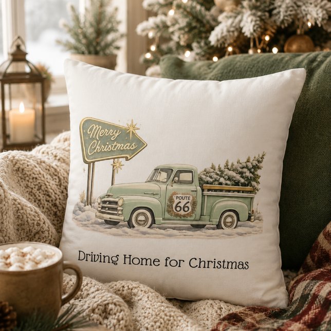 Nostalgic Sage Christmas Homecoming Cushion (Creator Uploaded)