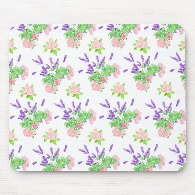 Nostalgic Scents of Summer Pattern Mousepad (Front)