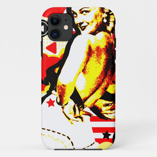 Nostalgic Seduction - Striptease Case-Mate iPhone Case (Back)