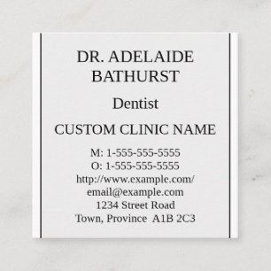 Nostalgic, Traditional Business Card