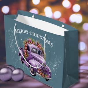 Nostalgic Truck Large Gift Bag