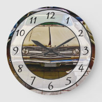 Nostalgic Vintage Retro Classic Car Man cave Clock