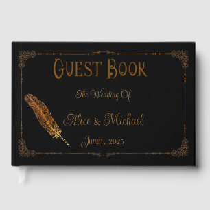 Nostalgic Vintage Romantic Wedding Fantasy  Guest Book