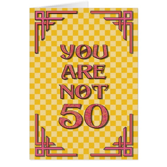 Not 50 (Front)