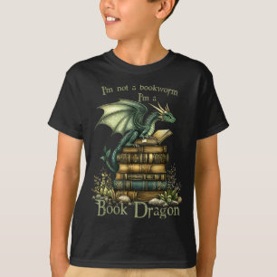 Not a bookworm funny fantasy reading book lovers T-Shirt