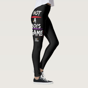 Not A Boys Game Modern Leggings