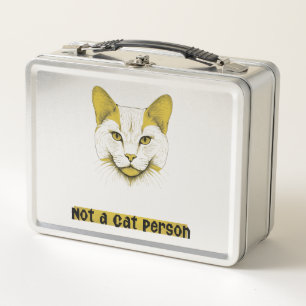 Not a Cat Person Lunch Box