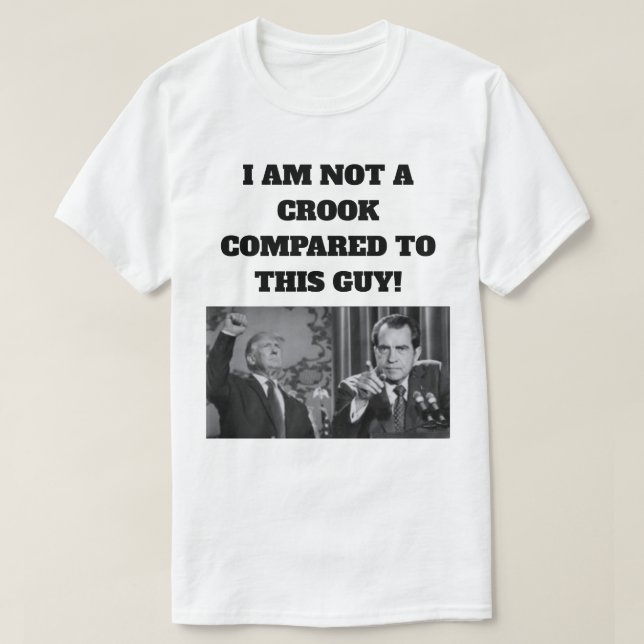 NOT A CROOK T-SHIRT (Design Front)