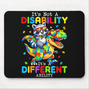 Not A Disability Different Ability for Kids Autism Mouse Pad