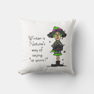 Not a Fan of Winter Cushion