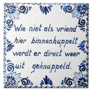 Not a friend? Kicked out again. Tile