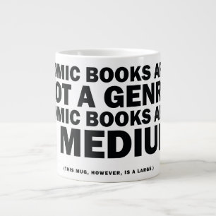 not a genre large coffee mug