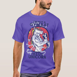 Not A Gym Rat SWOLE Unicorn T-Shirt
