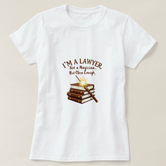 Not a Magician, But Close Enough – Law Design T-Shirt