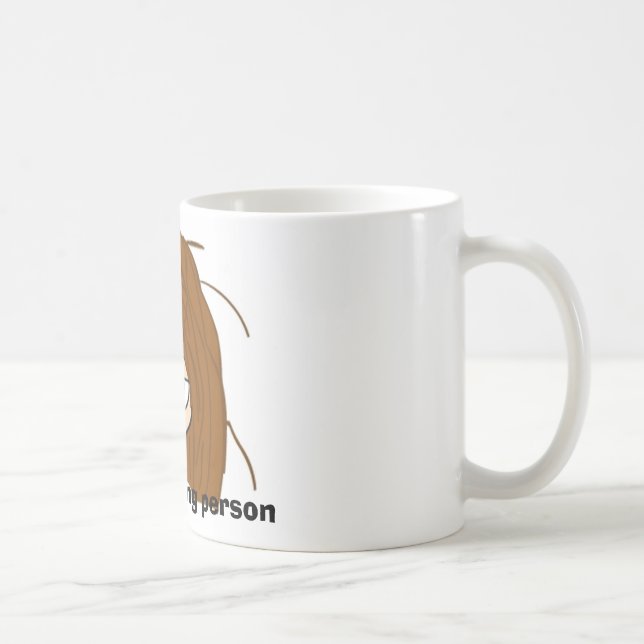 Not a morning person coffee mug (Right)