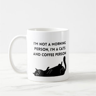 Not a morning person coffee mug