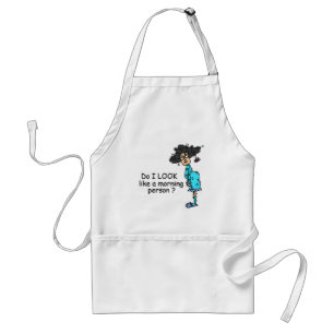 Not A Morning Person Standard Apron