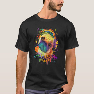 Not a Morning Pugson Pug Humour Dutch Bulldog Dog T-Shirt