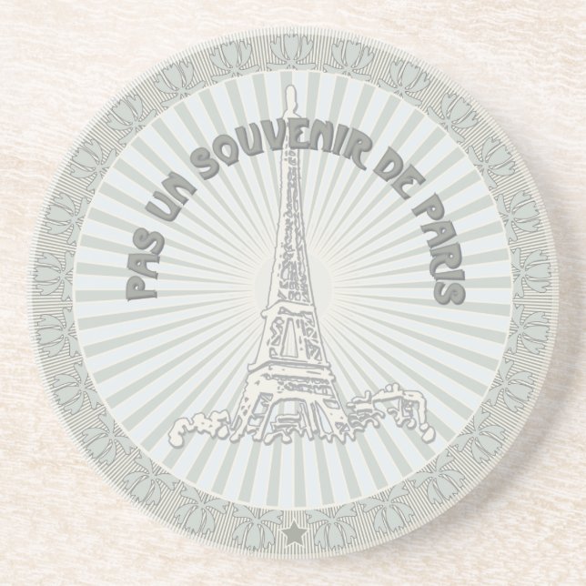 Not a souvenir of Paris Coaster (Front)